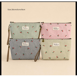Bolso mano cereza mediano