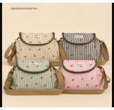 Bolso multifuncional cereza