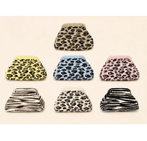 Bolso naylon leopardo/ cebra