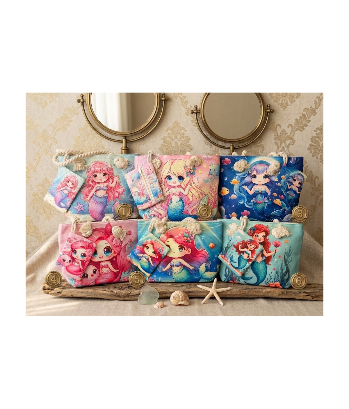 Bolso playa niñas