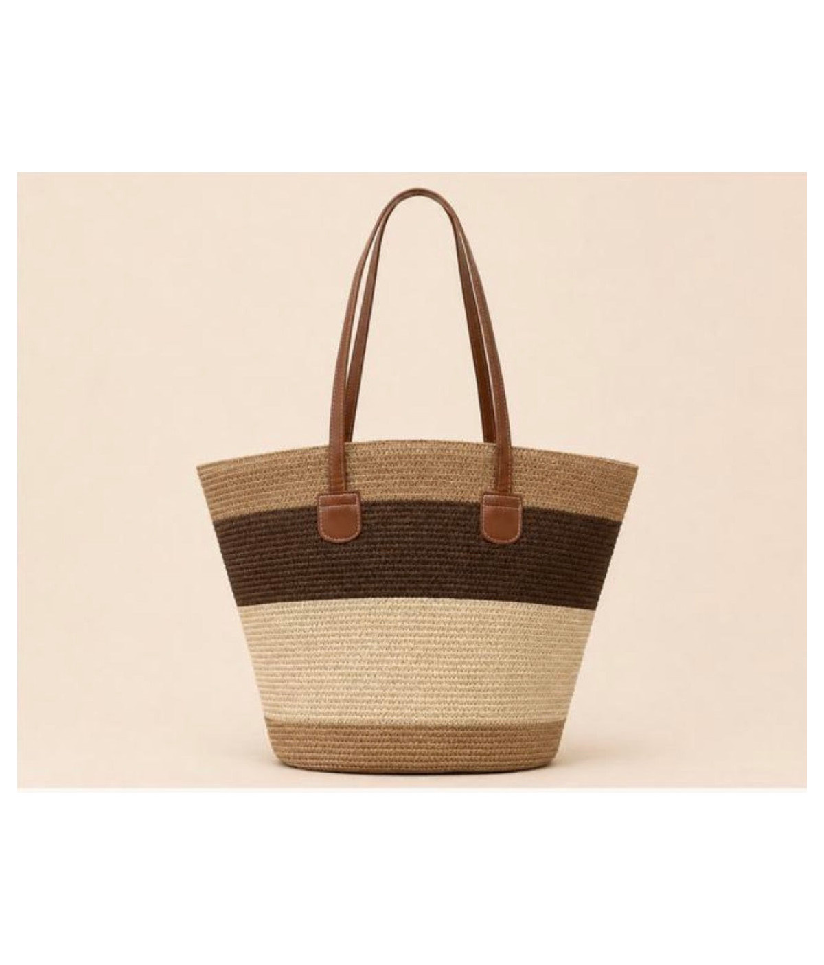 Bolso rafia playa