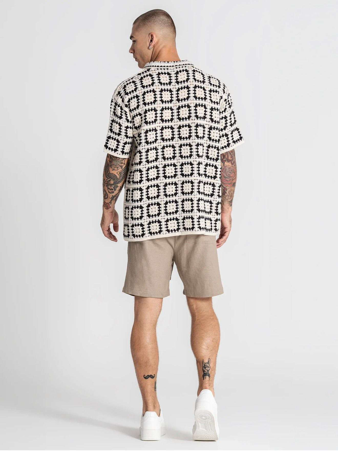 CAMISA DE PUNTO BEIGE NATURE