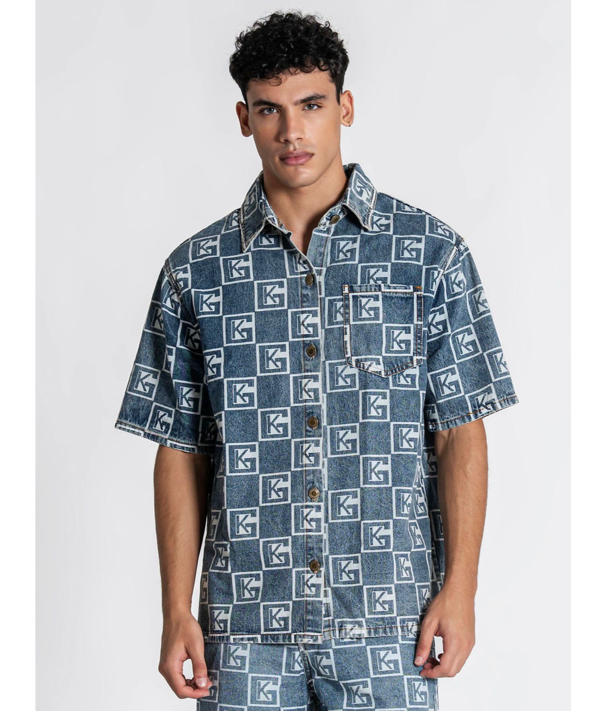 CAMISA DENIM AZUL CLARO CLONE