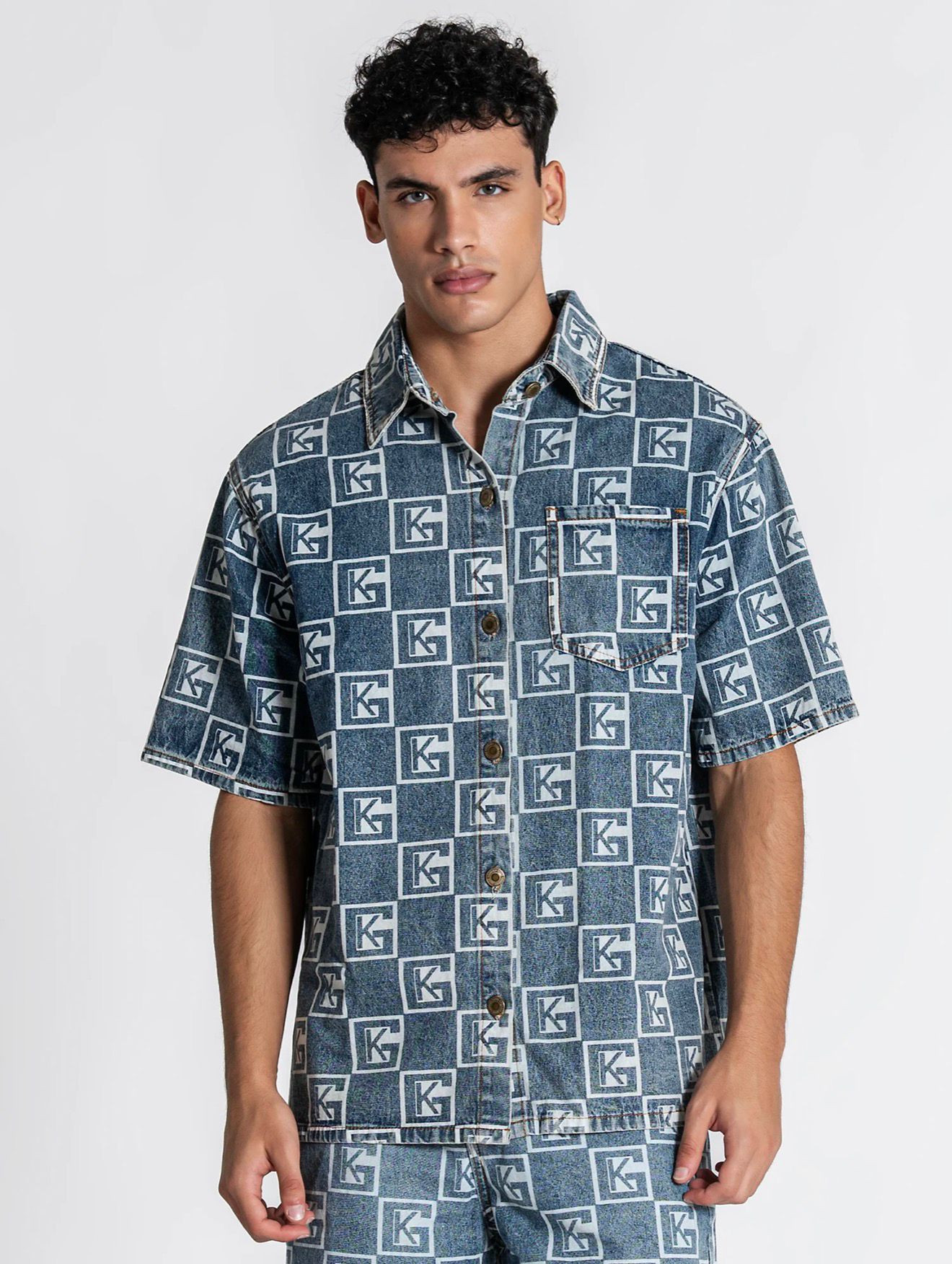 CAMISA DENIM AZUL CLARO CLONE