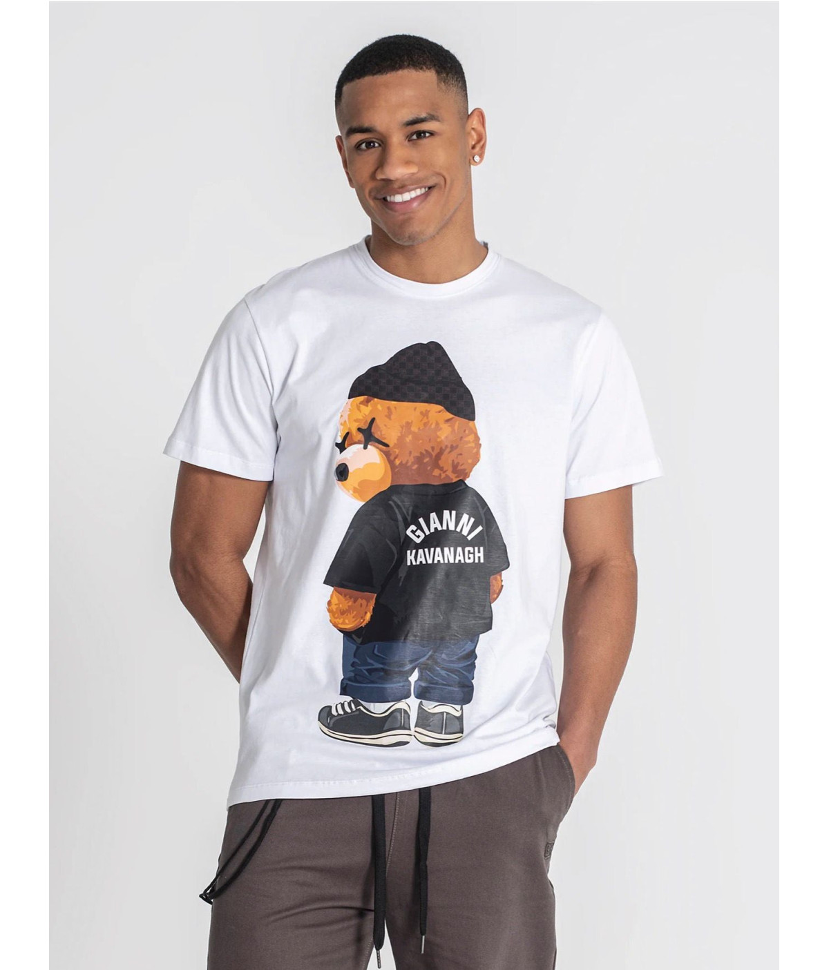 CAMISETA BLANCA LOOK BACK