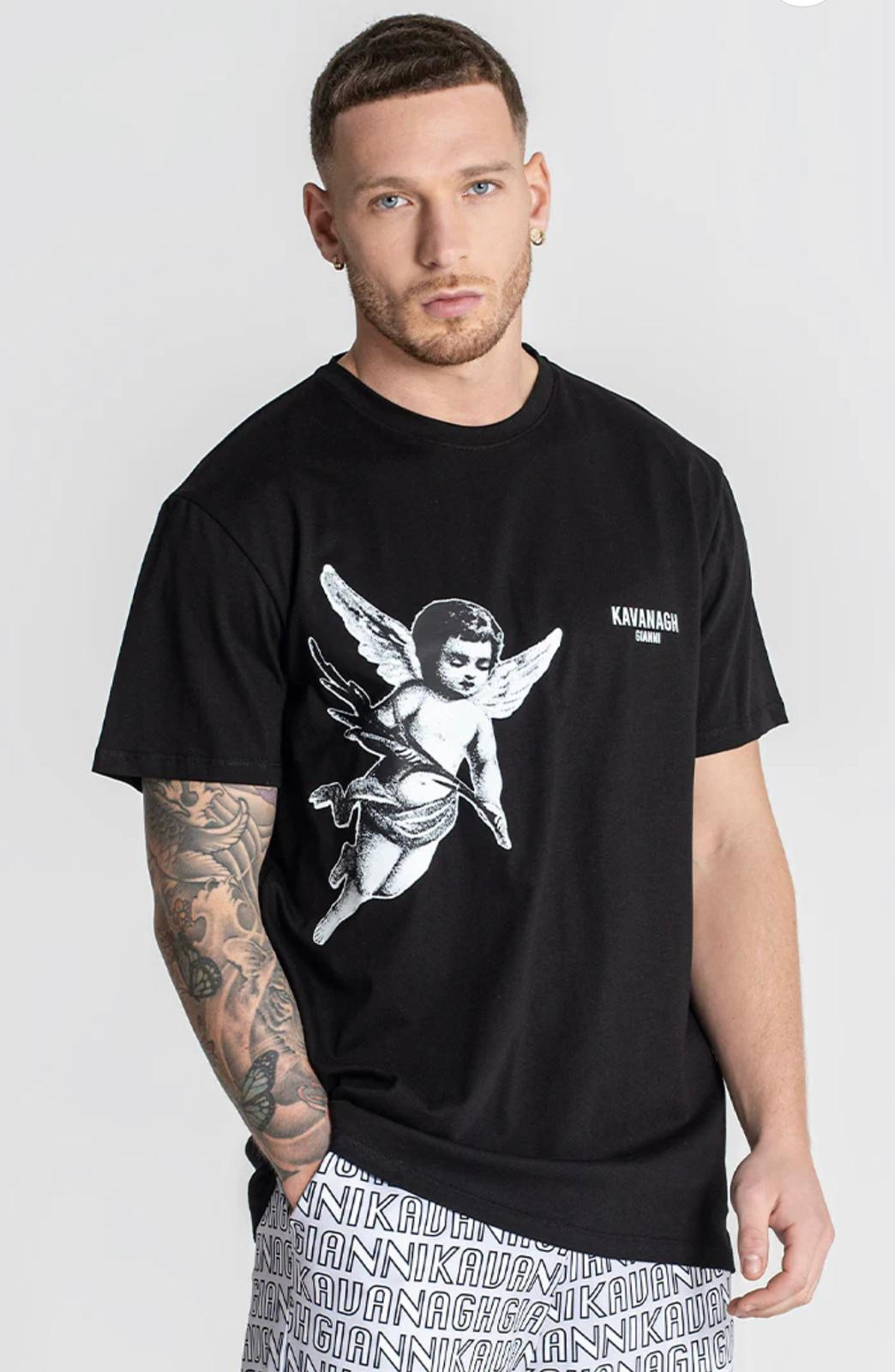CAMISETA NEGRA ANGEL