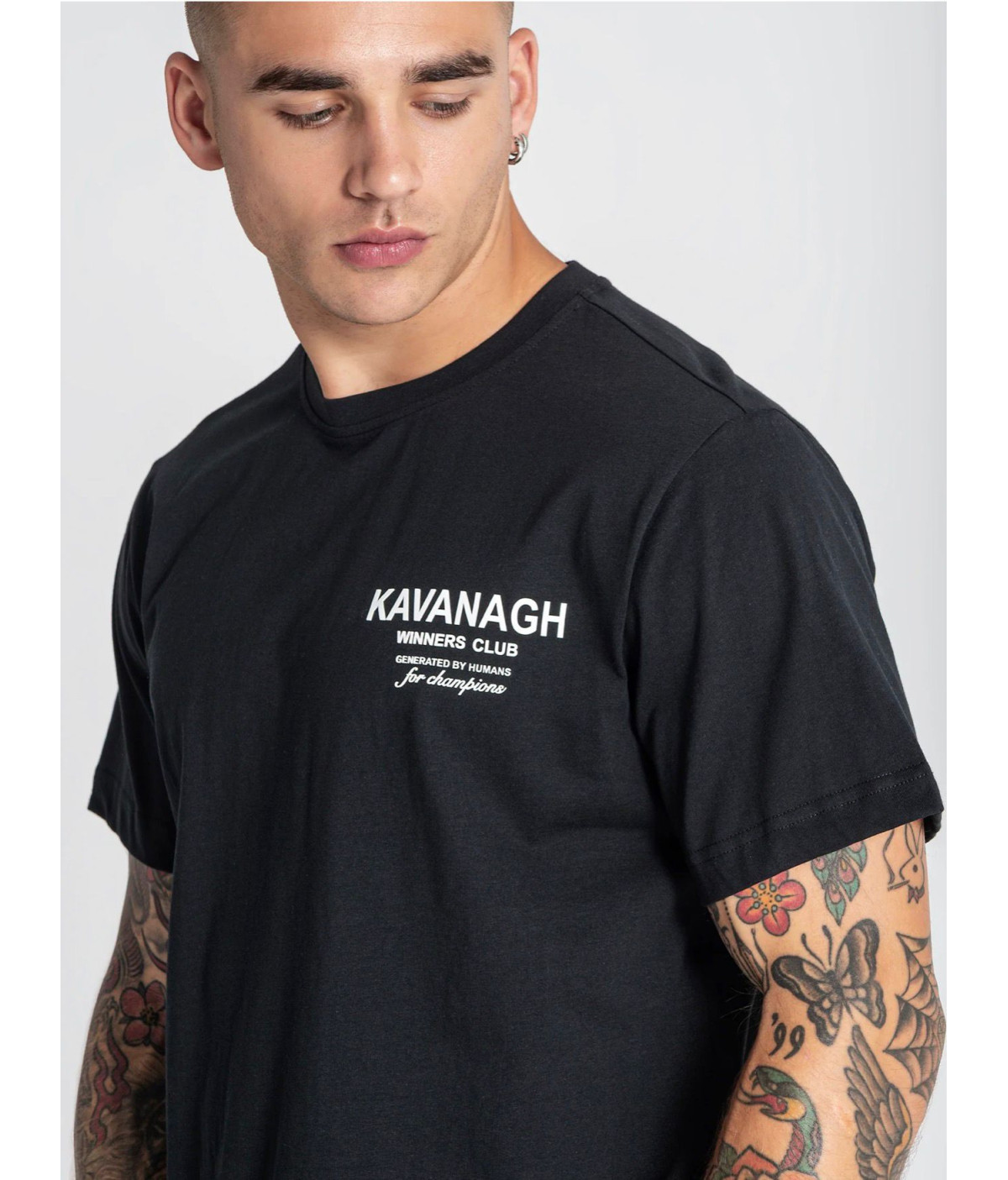 CAMISETA NEGRA THE CLUB