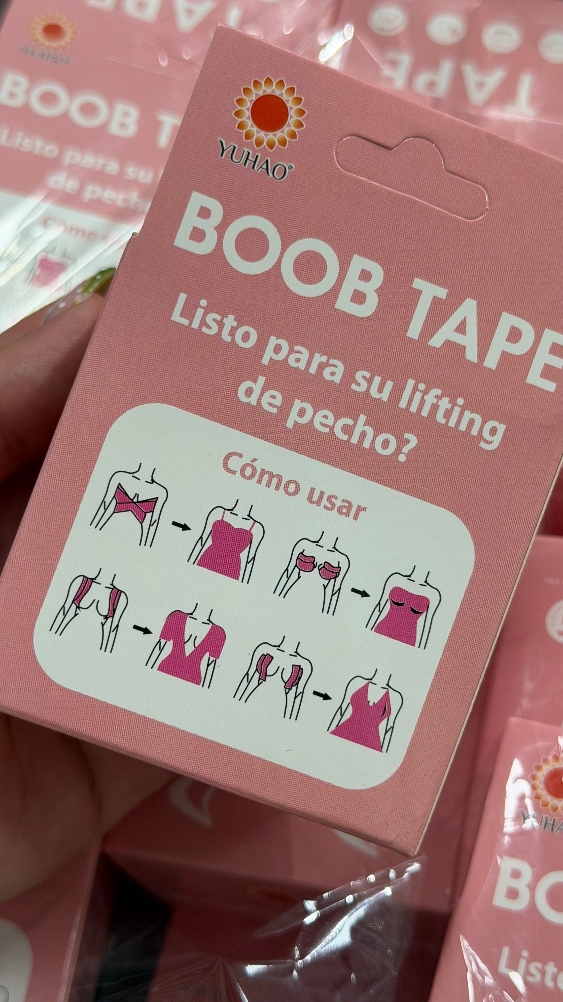 Cinta adhesiva para pecho