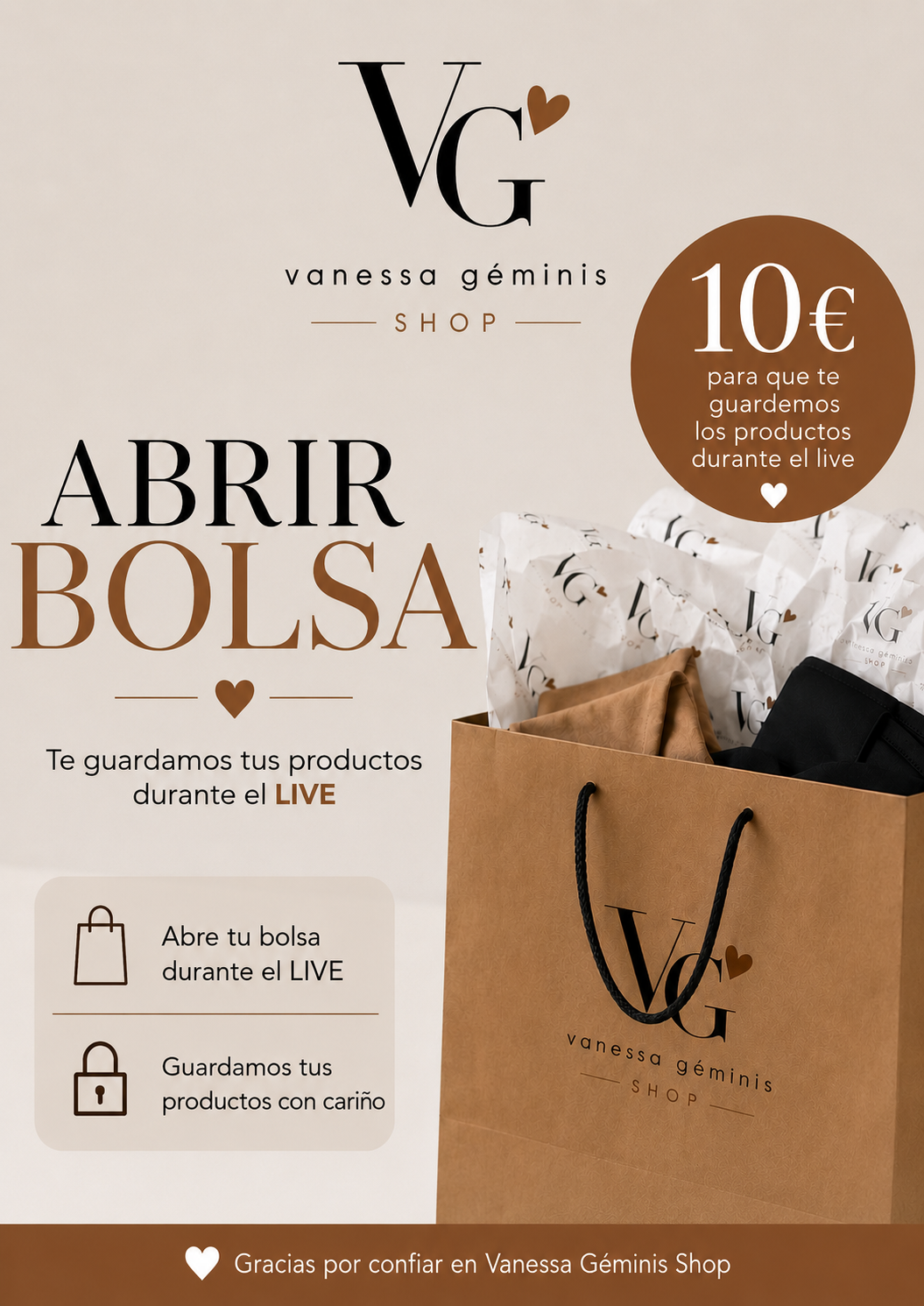 Abrir bolsa