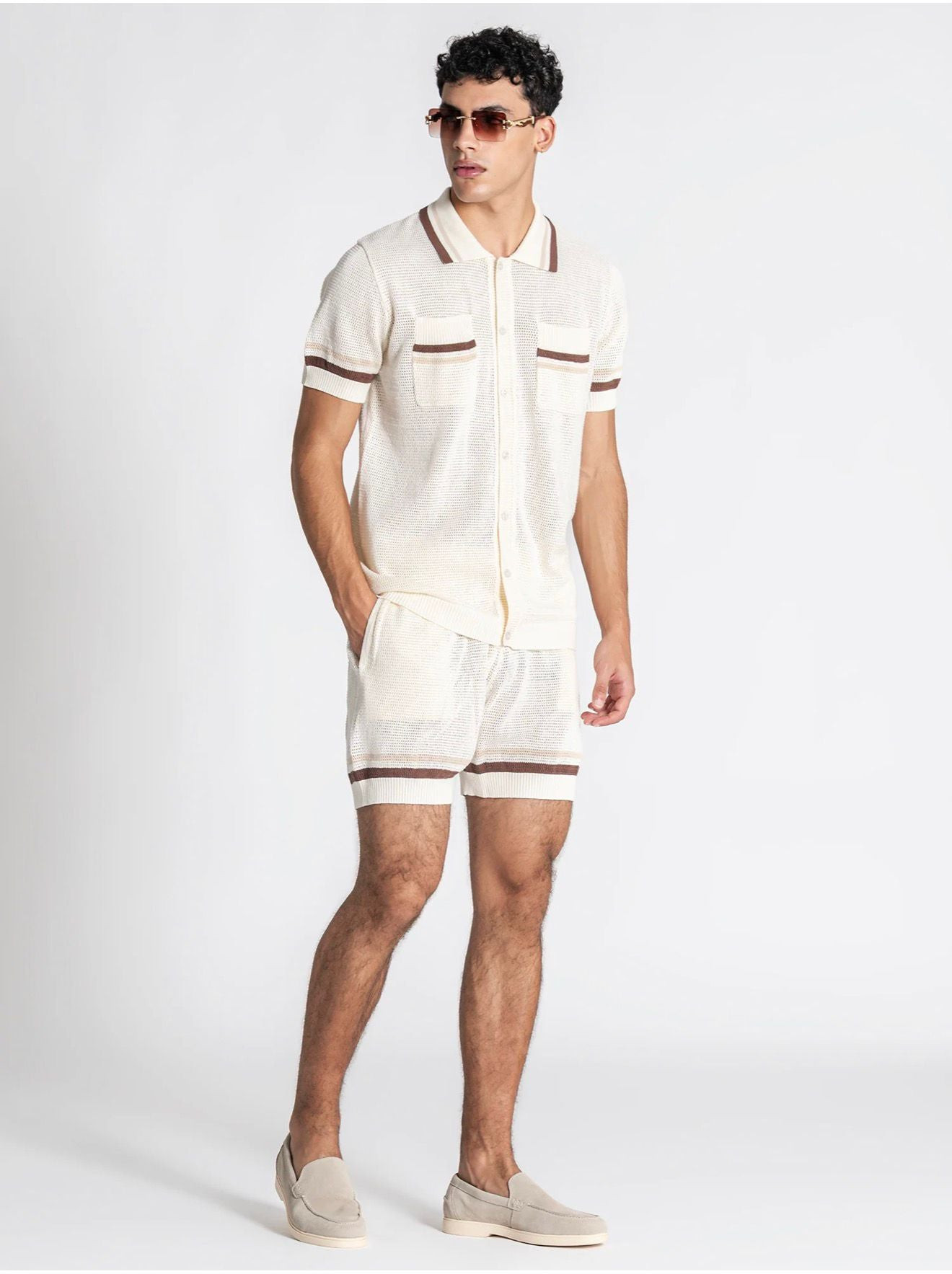 CONJUNTO DE PUNTO BLANCO STRIPED