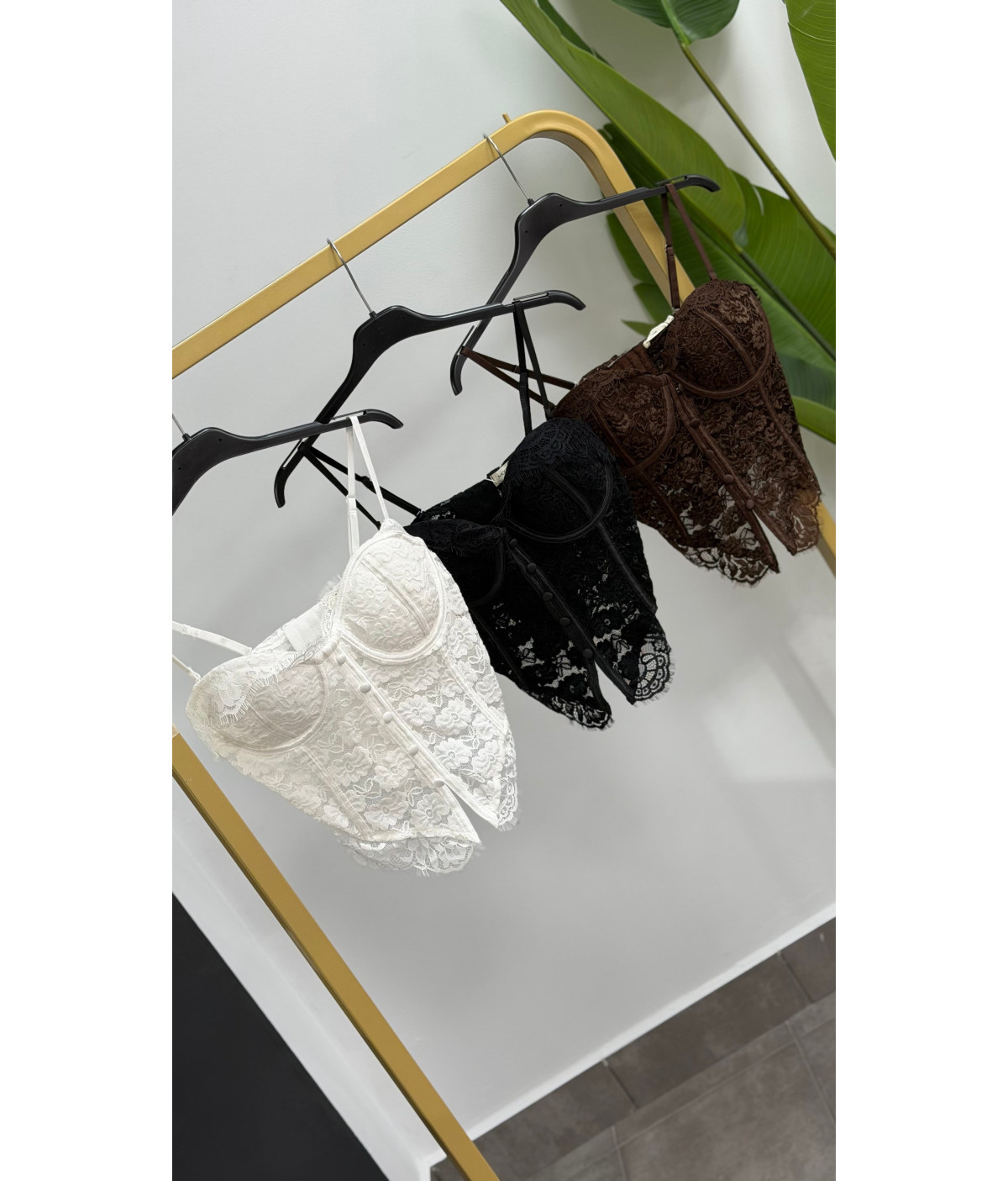 Corset encaje