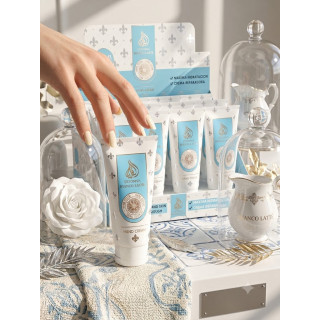 Crema de manos blanco late