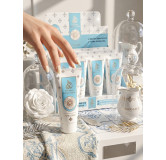 Crema de manos blanco late