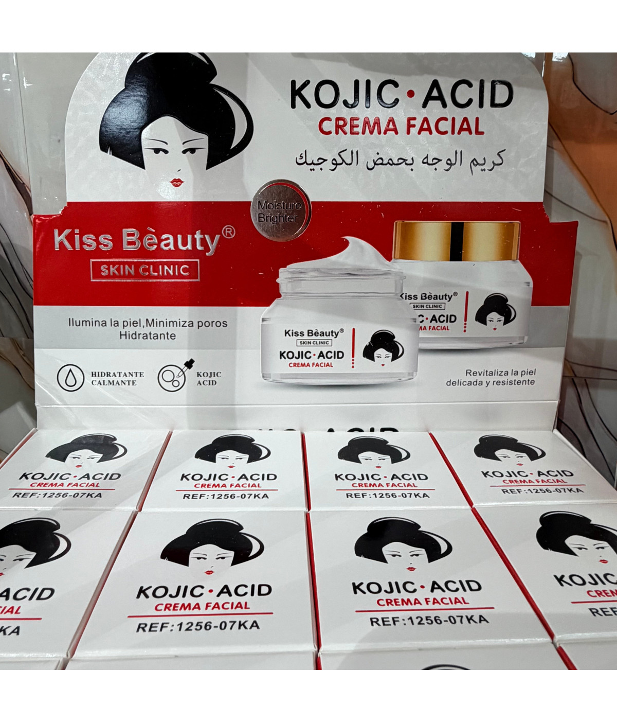 Crema facial coreana