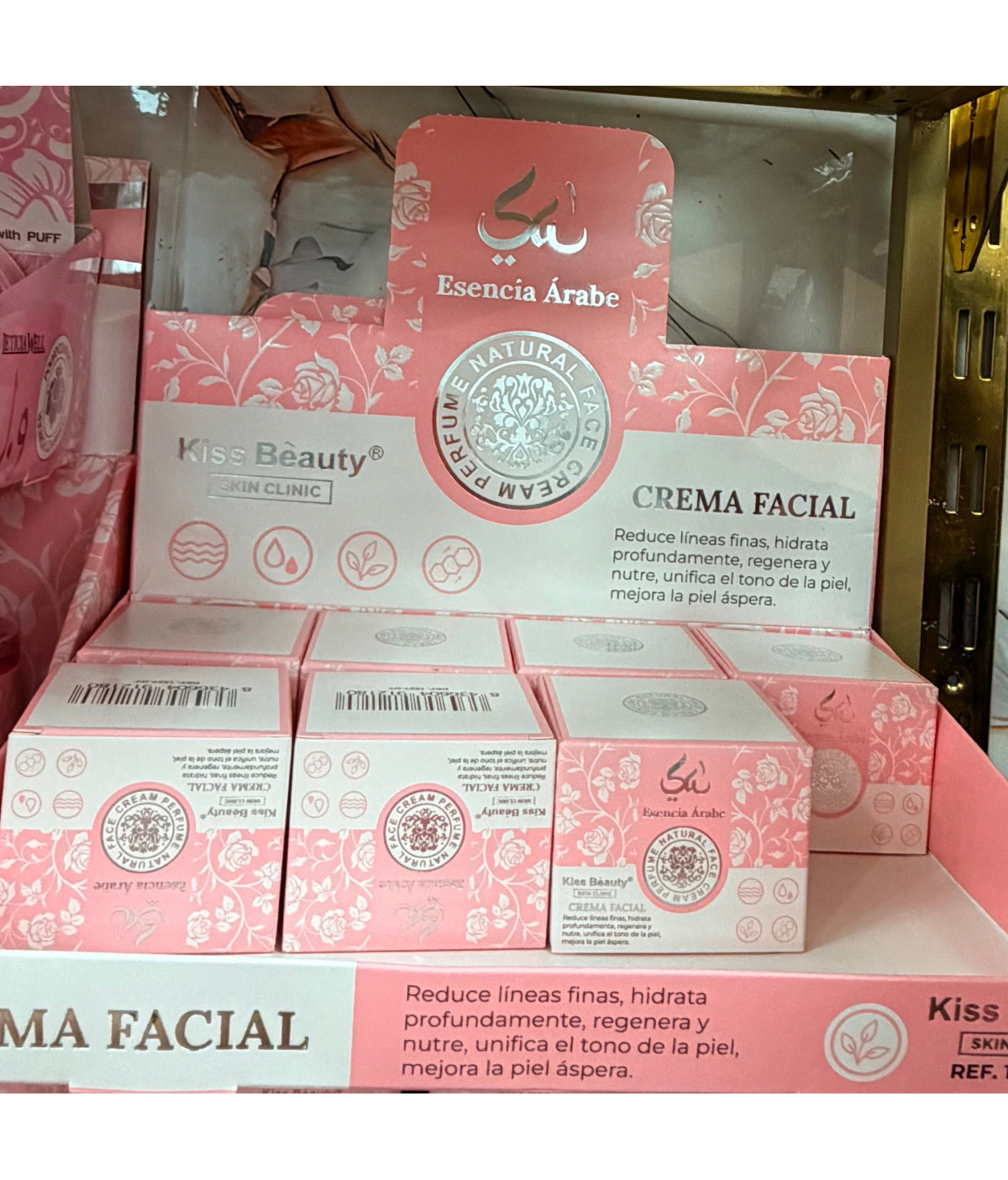 Crema hidratante facial yara rosa