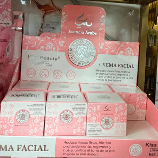 Crema hidratante facial yara rosa