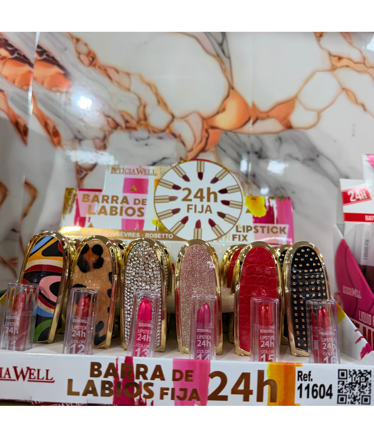 Barra de labios fija