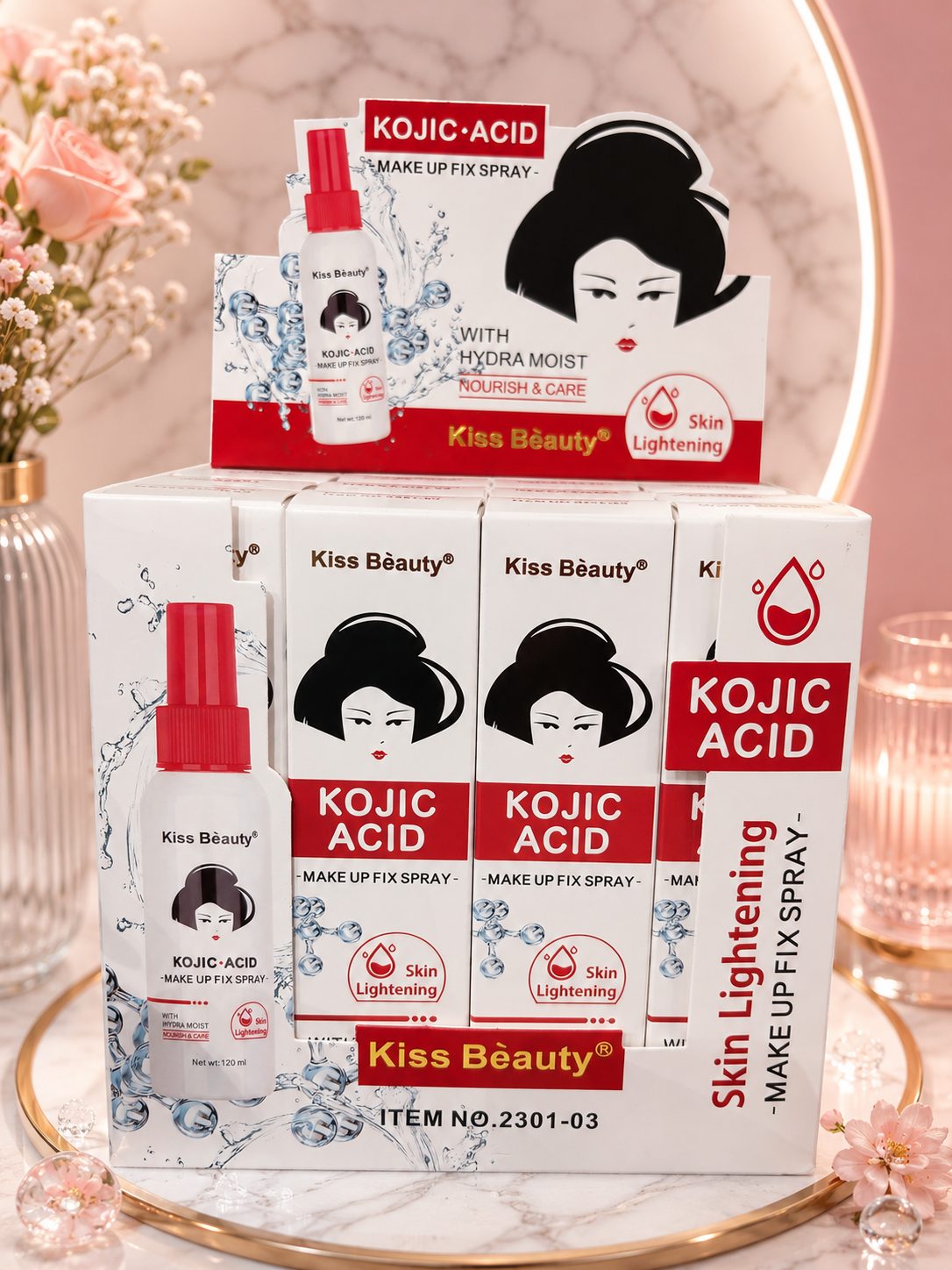 Fijador maquillaje coreano