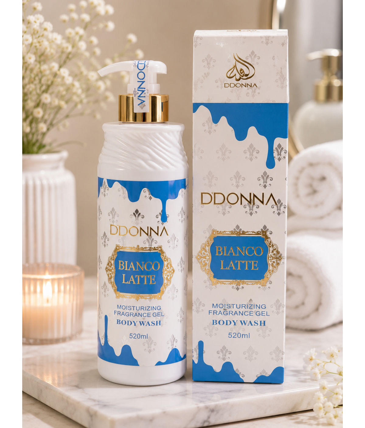 Gel blanco latte