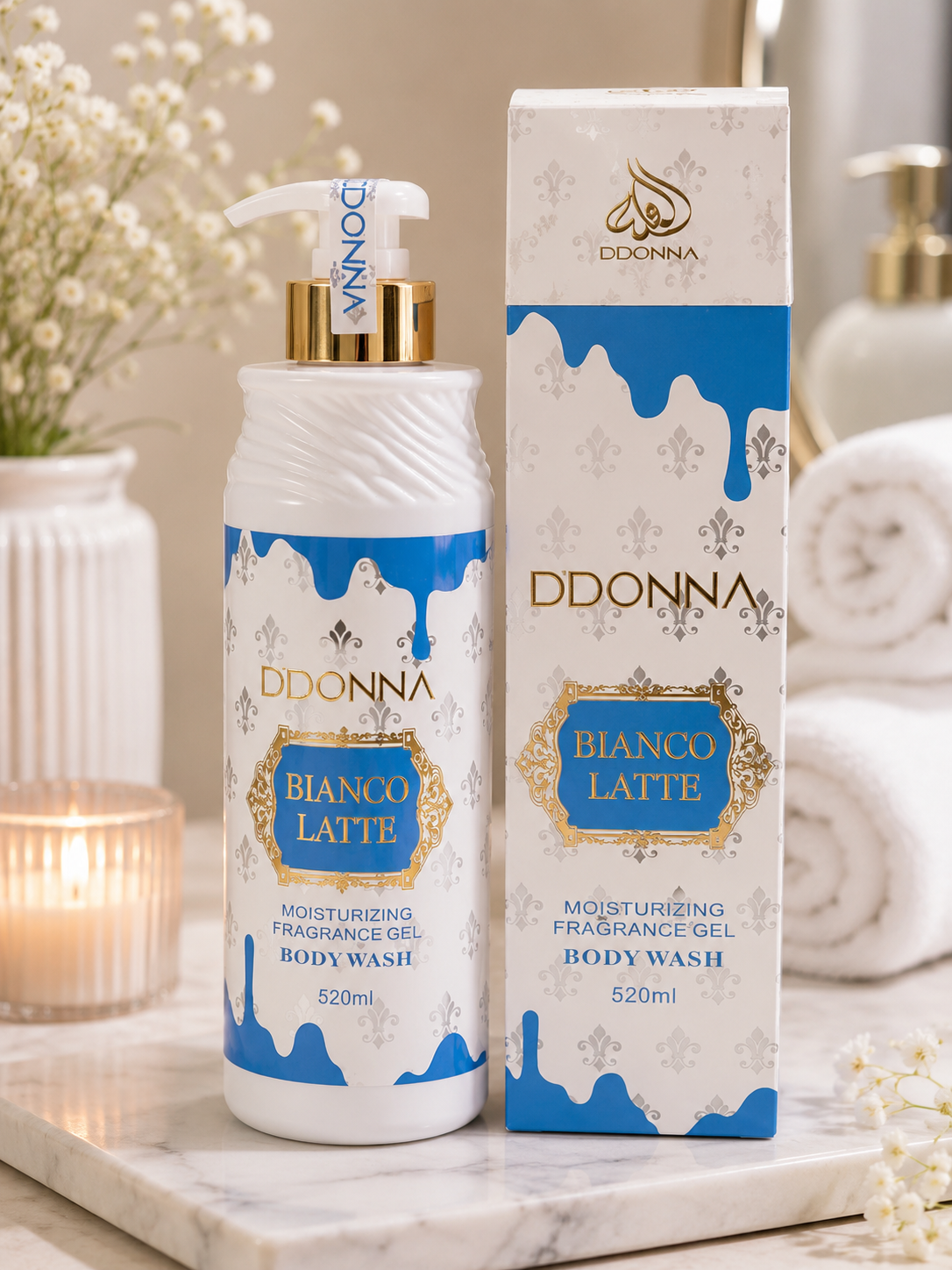 Gel blanco latte