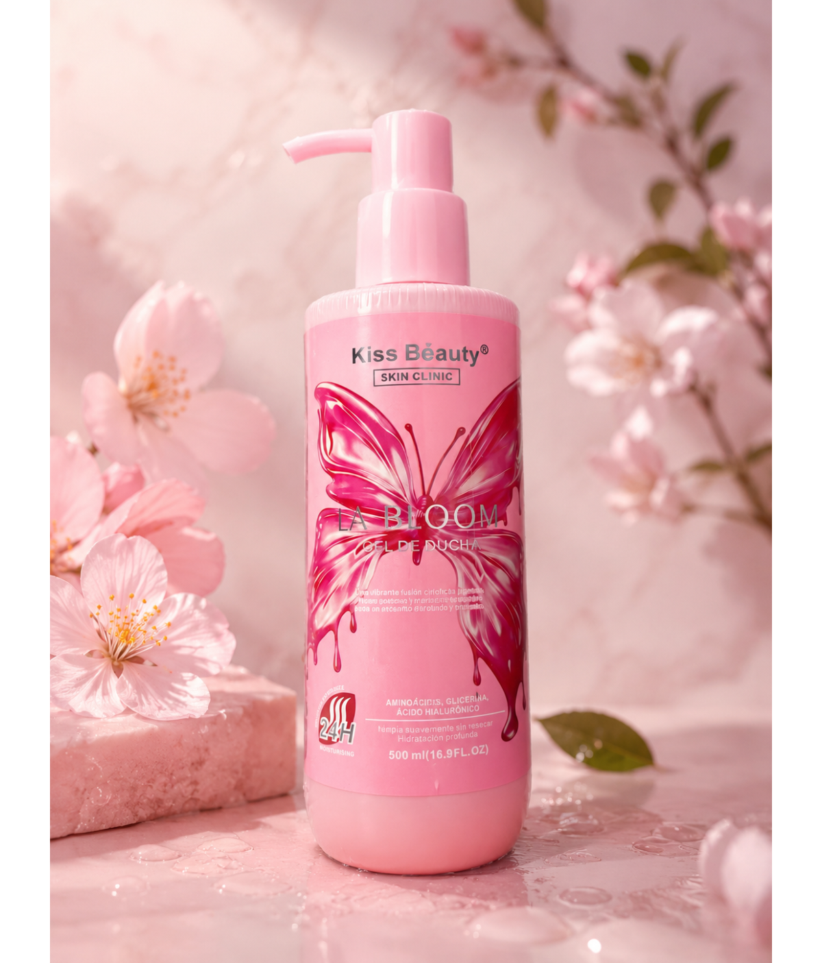 Gel de ducha bomba