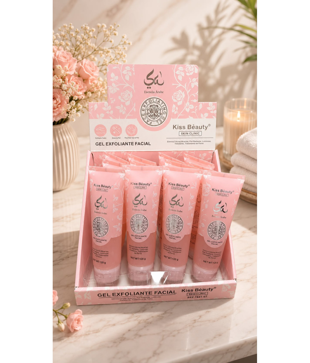 Gel exfoliante facial yara
