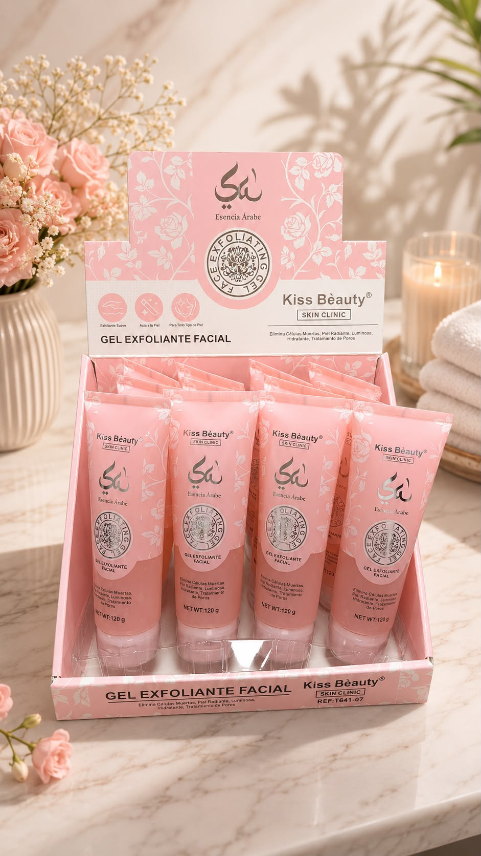 Gel exfoliante facial yara