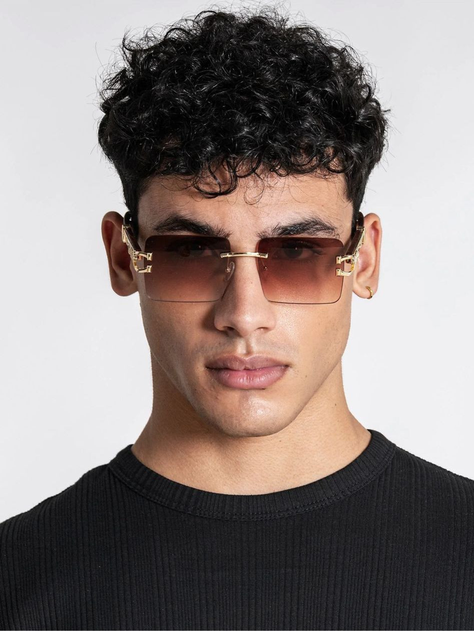 Gold Monarch Sunglasses