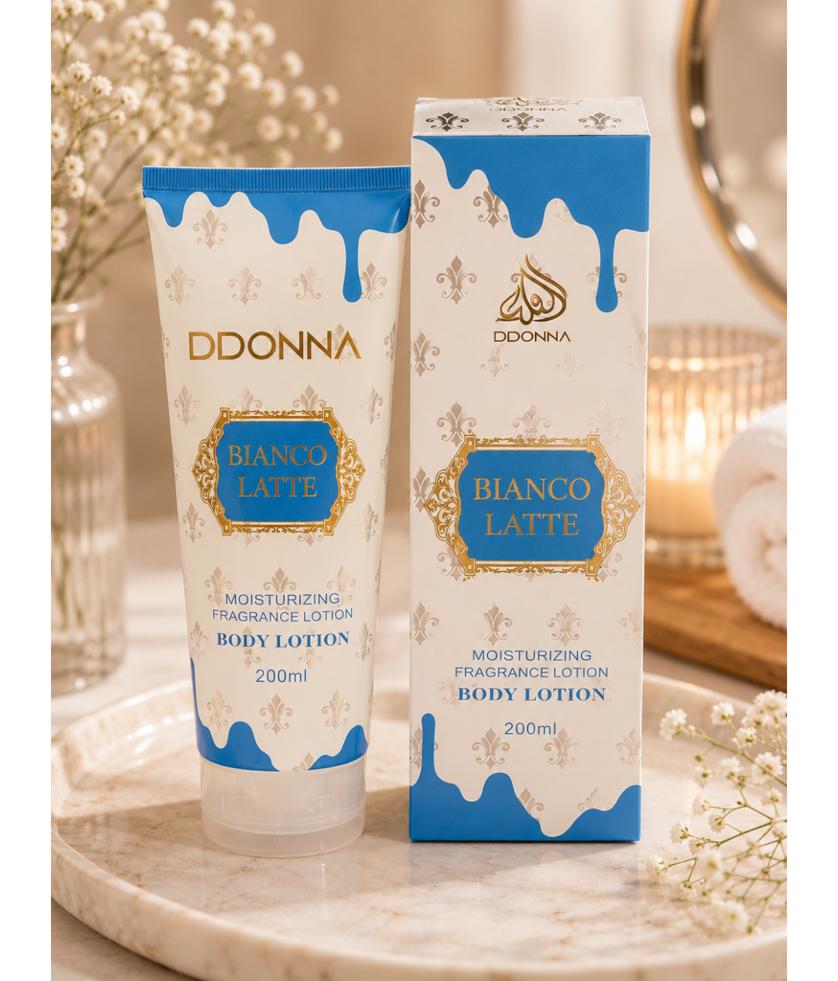 Loción blanco latte