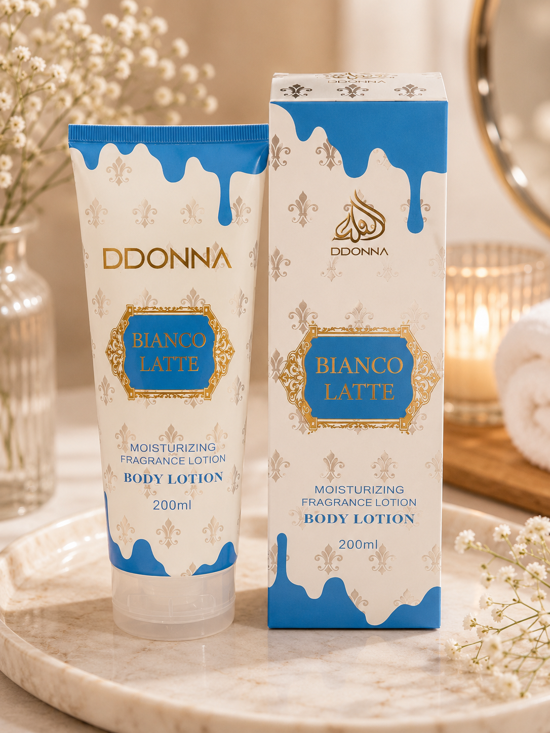 Loción blanco latte