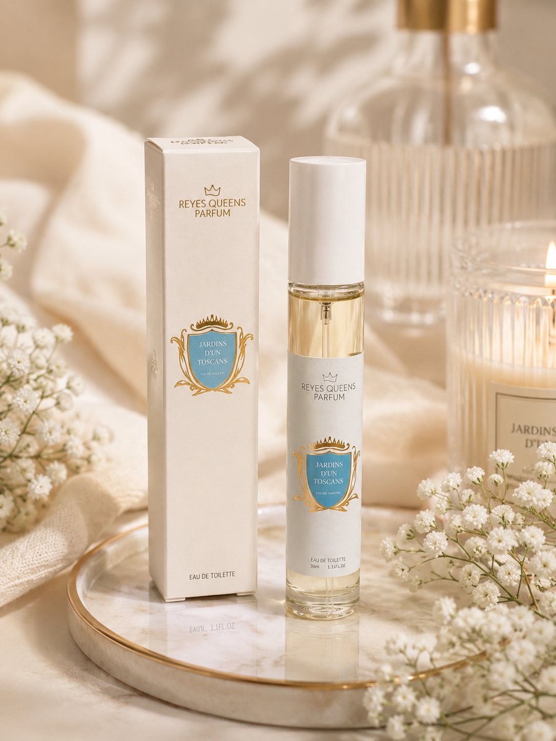 Mini perfume blanco latte