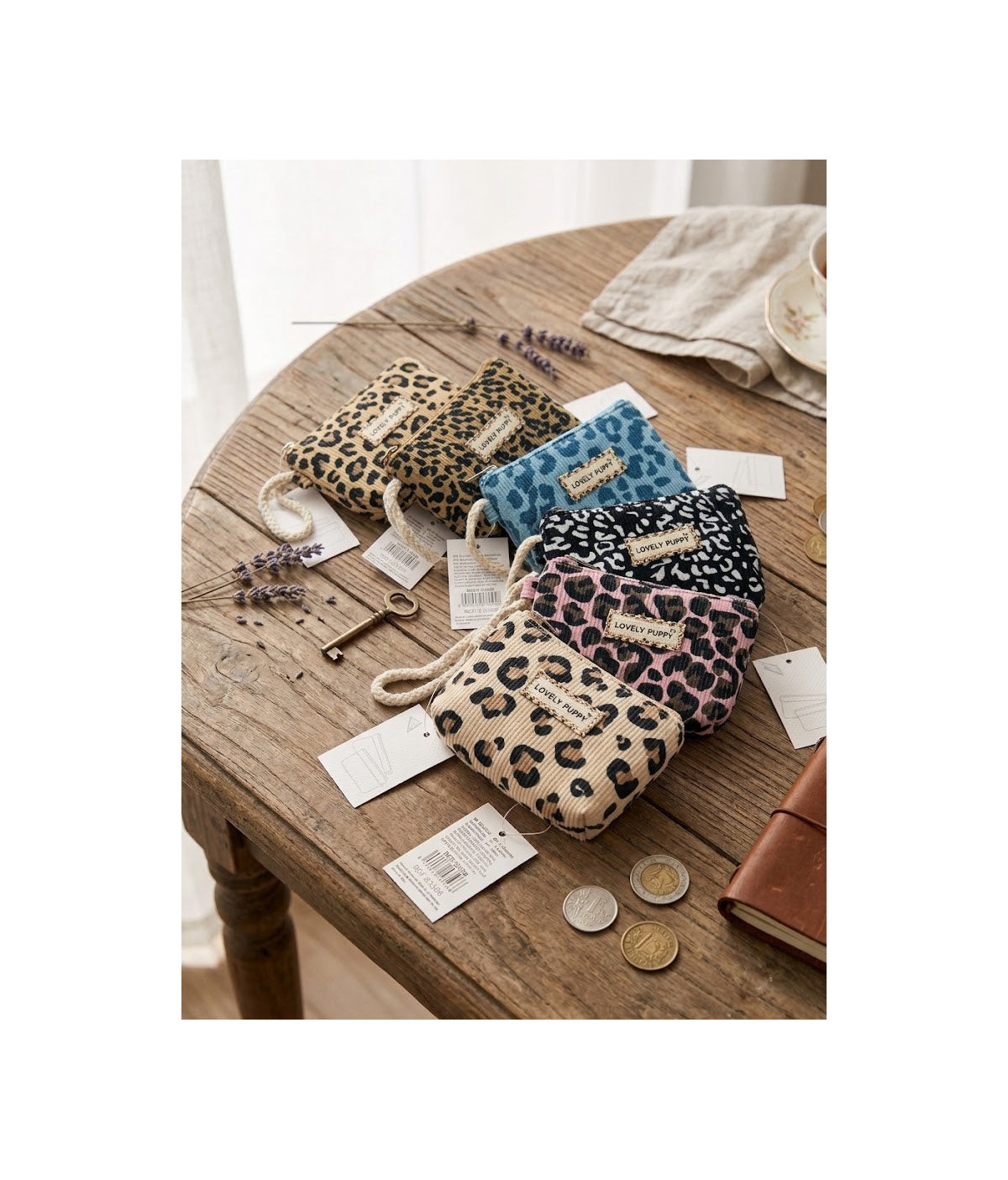 Monedero animal print