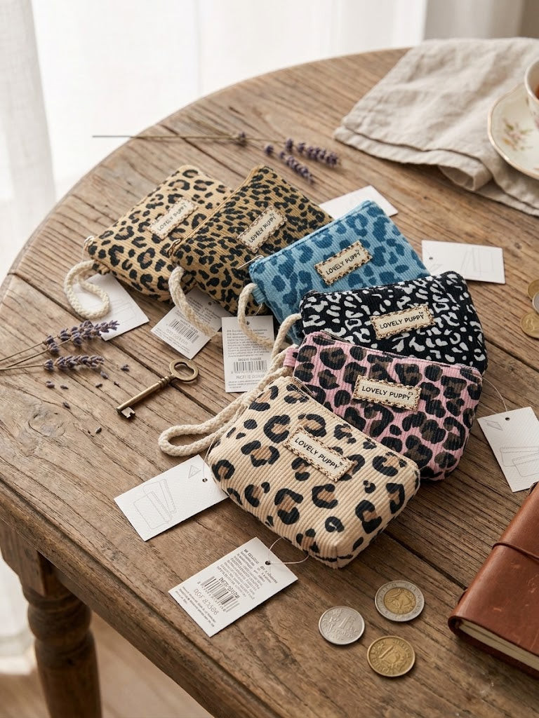 Monedero animal print