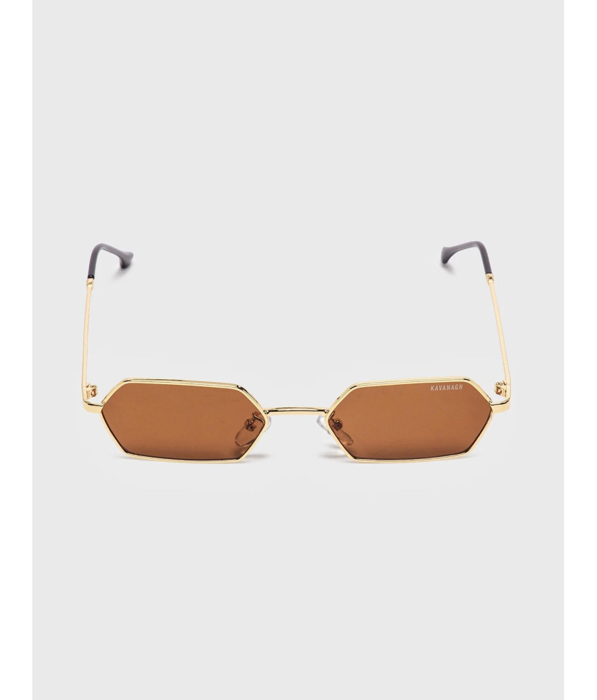 Orange Geometric Sunglasses