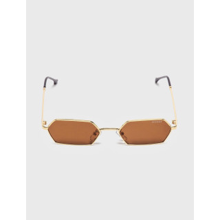 Orange Geometric Sunglasses