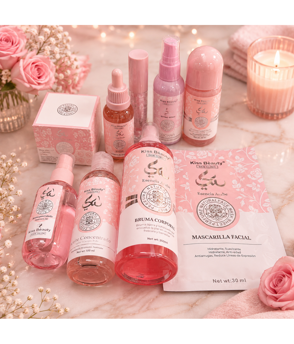 Pack cosmética yara