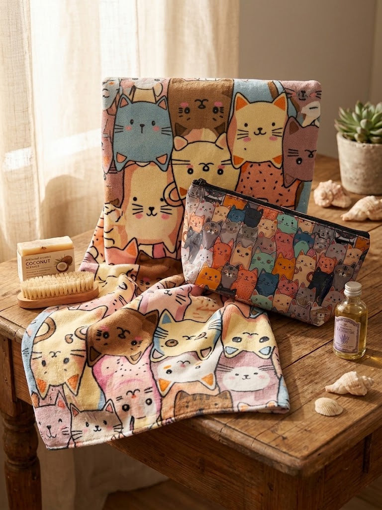 Pack toalla y neceser