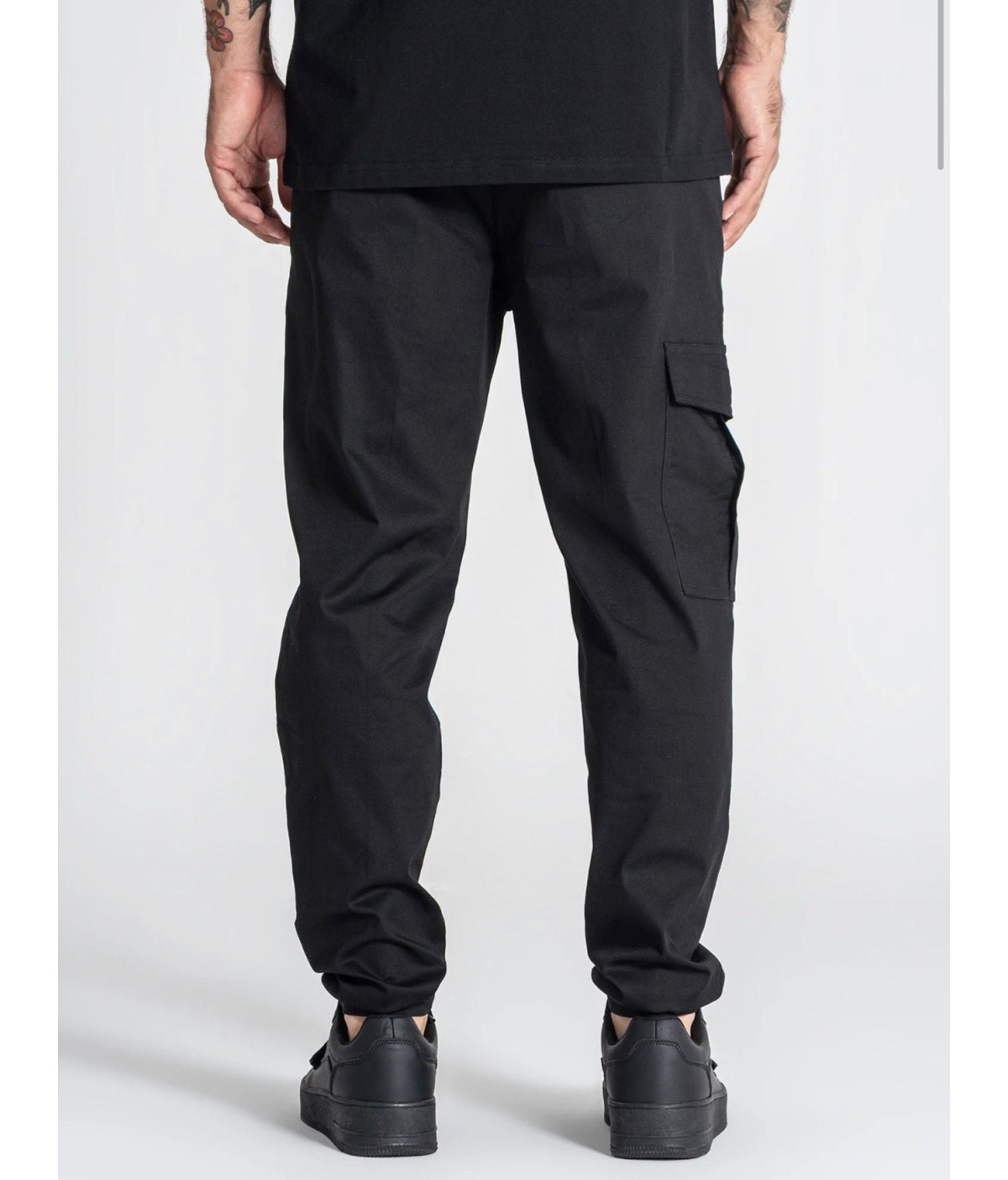 PANTALONES CHINO NEGROS CARGO