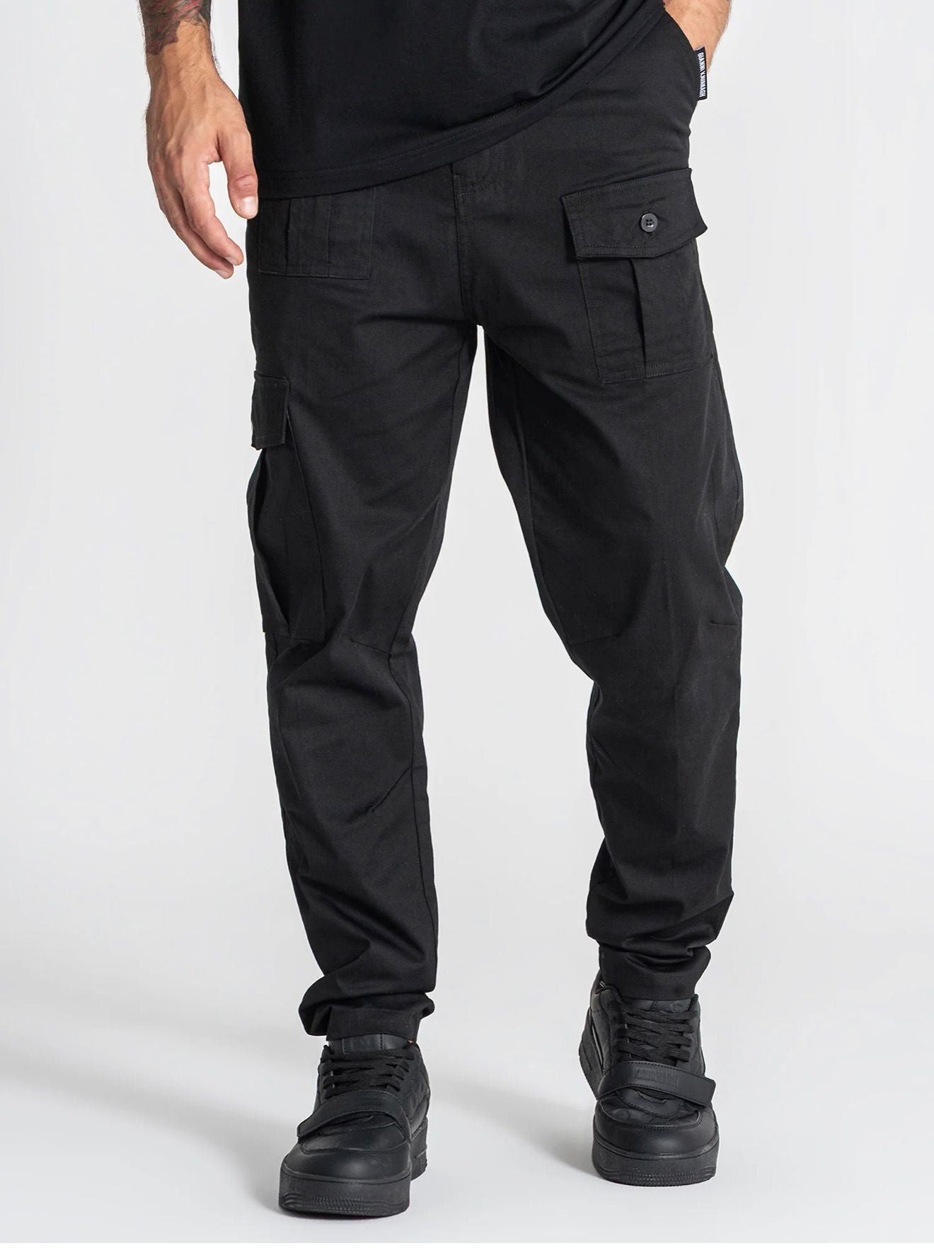 PANTALONES CHINO NEGROS CARGO