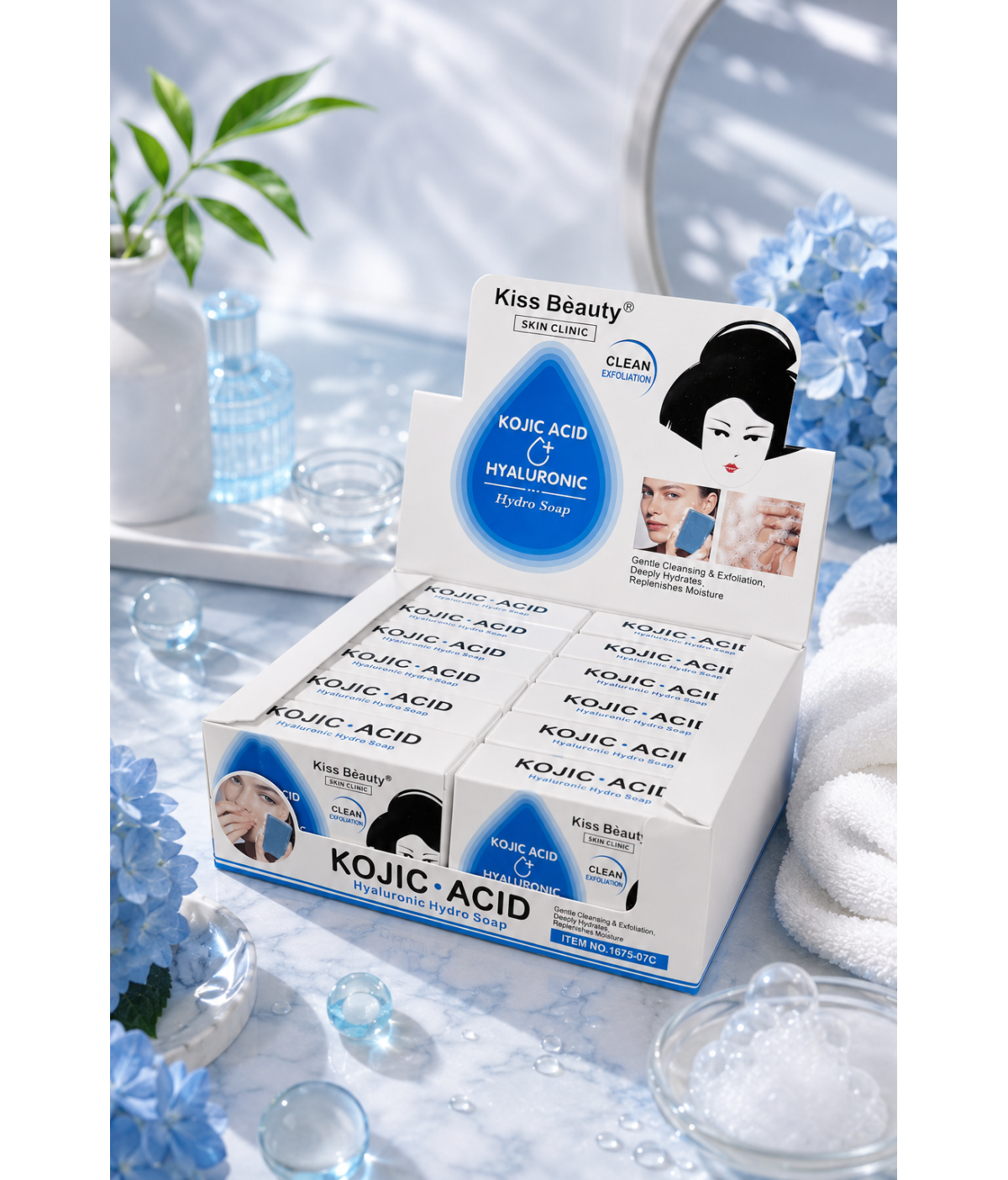 Pastilla jabón hyaluronic