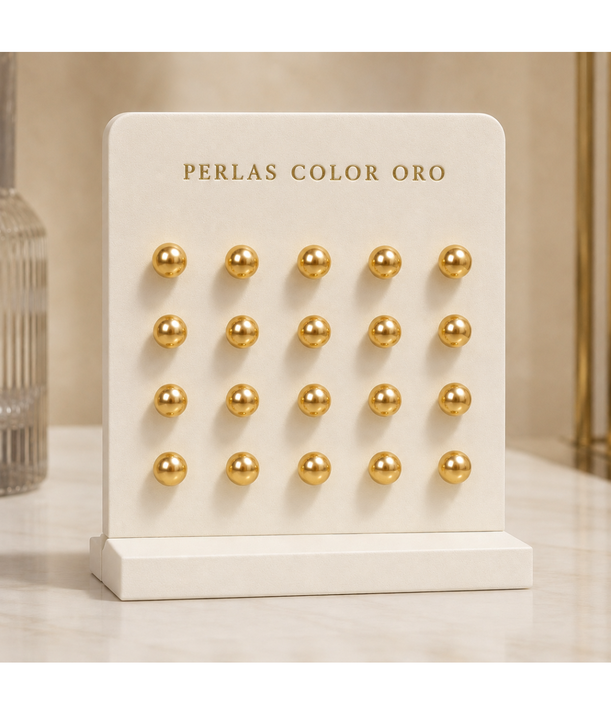 Perla color oro
