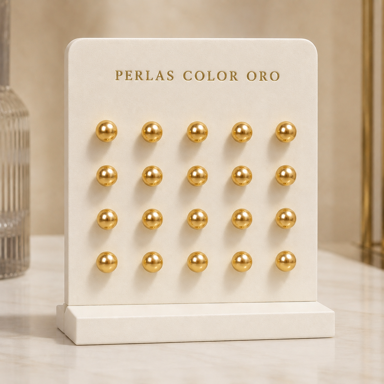 Perla color oro