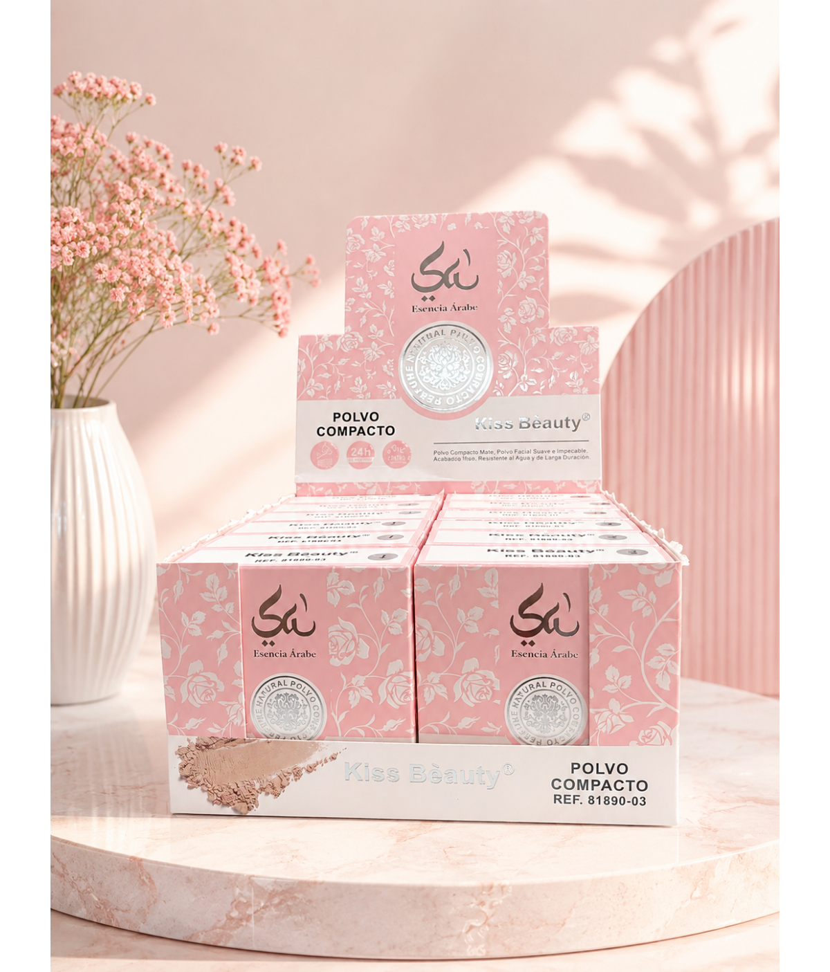 Polvo Compacto Waterproof