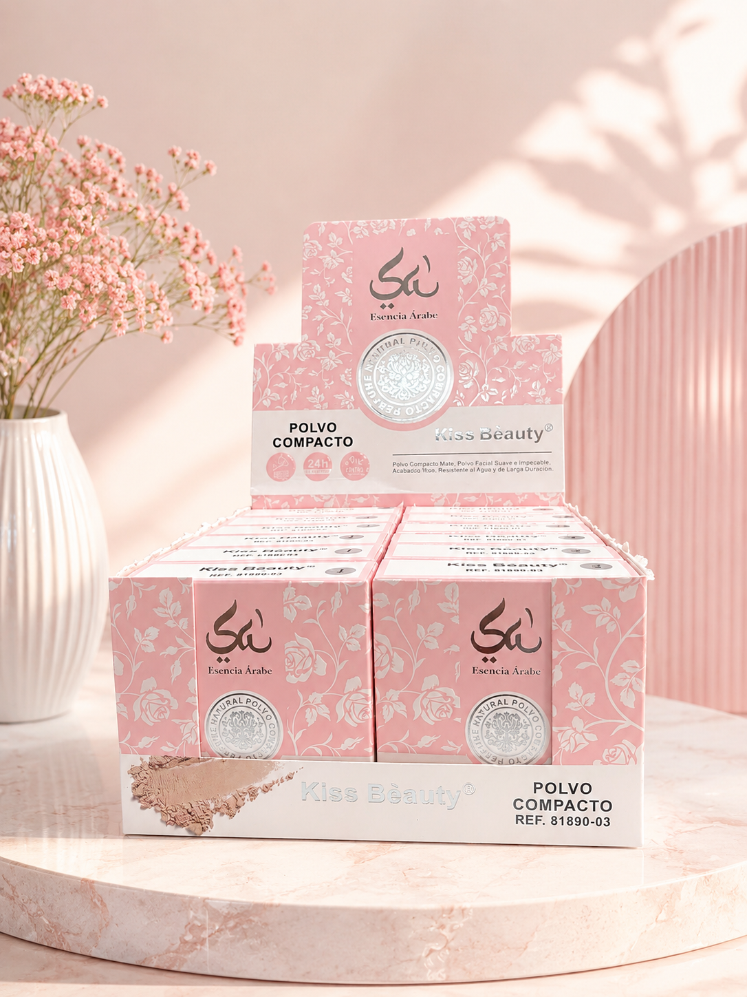Polvo Compacto Waterproof