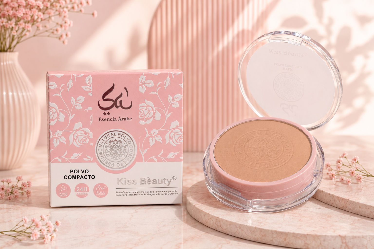 Polvo Compacto Waterproof