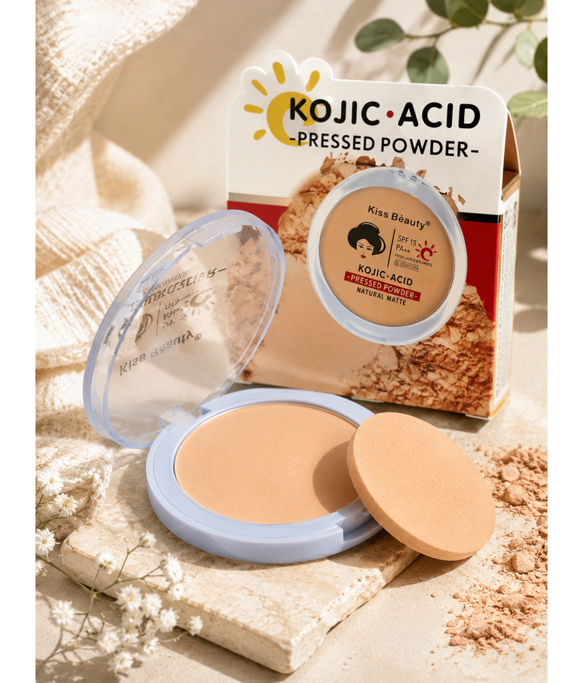 Polvos compacto coreano
