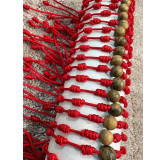 Pulsera 7 nudos roja