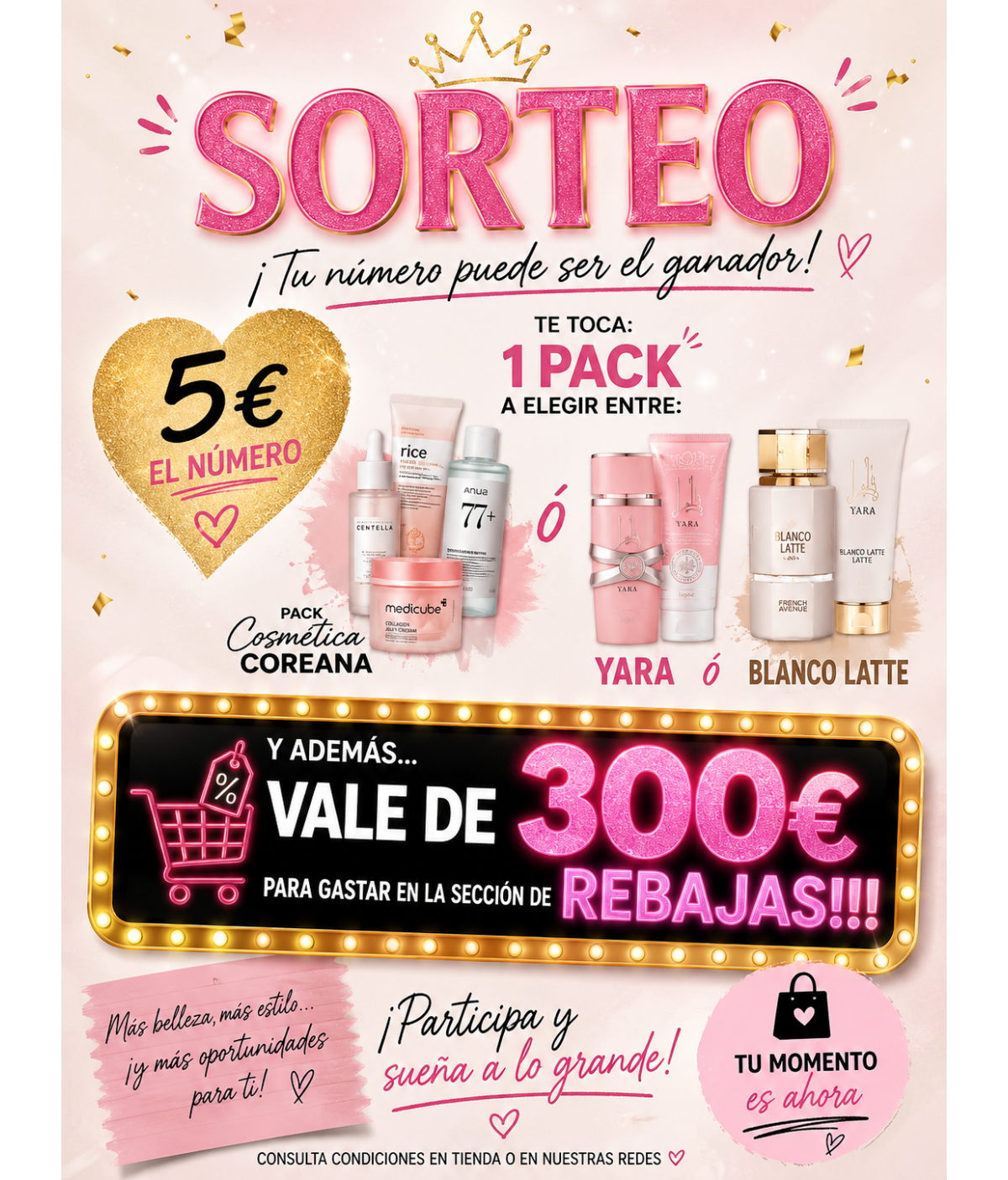 Sorteo rebajas