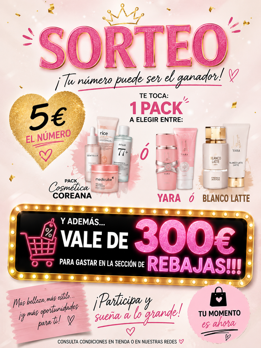 Sorteo rebajas