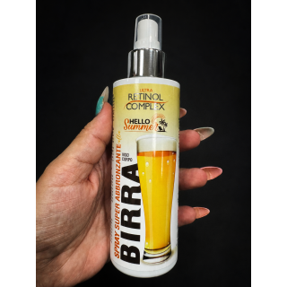 Acelerador del bronceado de cerveza